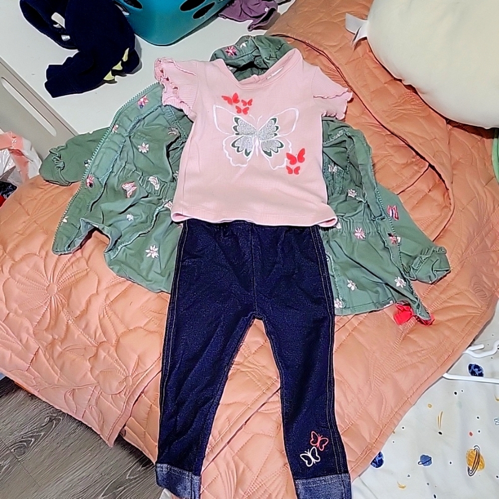 Little lass matching set